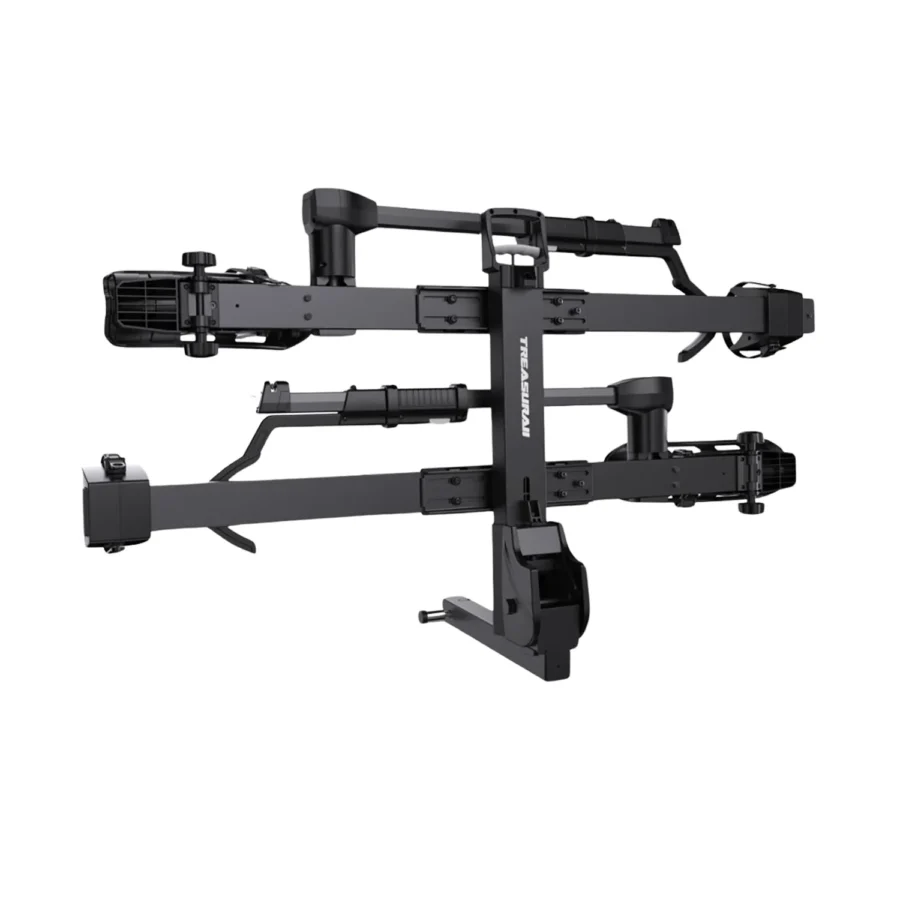 Rack de pegadero para 2 bicicletas Treasurall