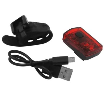 BR03400-034 Luz Trasera BC STL-Fl508 5 Leds Luz Blanca 3 Funciones Plata