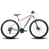 Bicicleta Totem TR8 8V Shimano Tourney H. C/Bloqueo 29er Gris/Roja