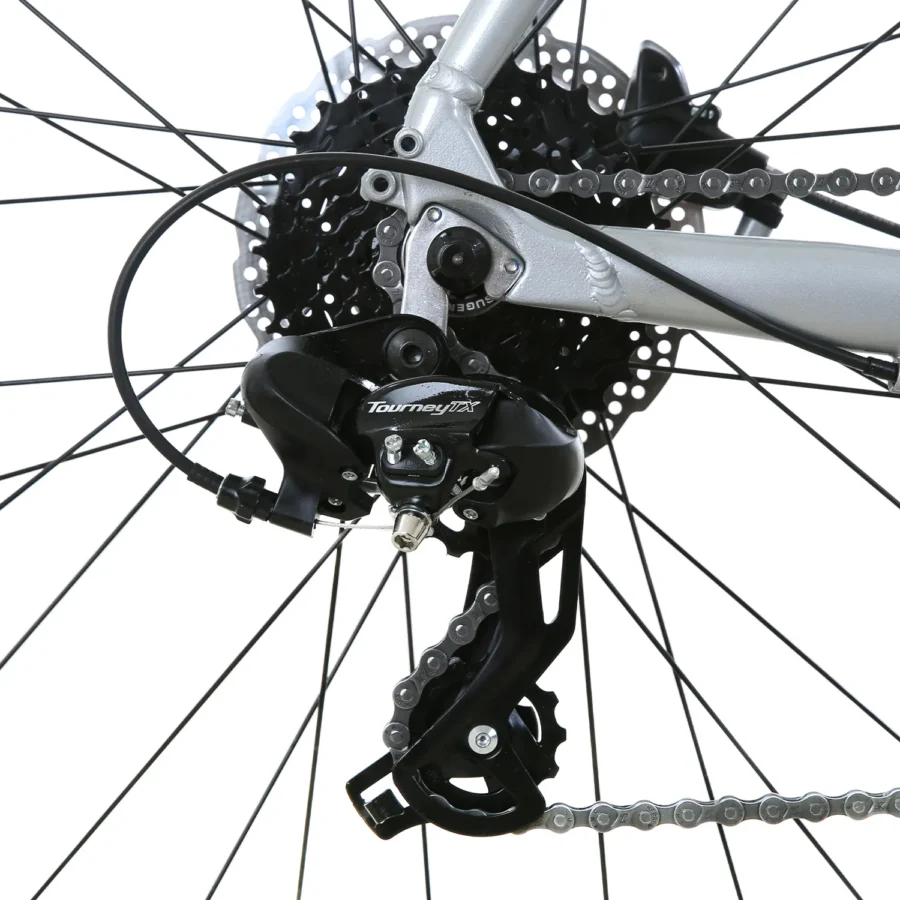 Bicicleta Totem TR8 8V Shimano Tourney H. C/Bloqueo 29er Gris/Roja