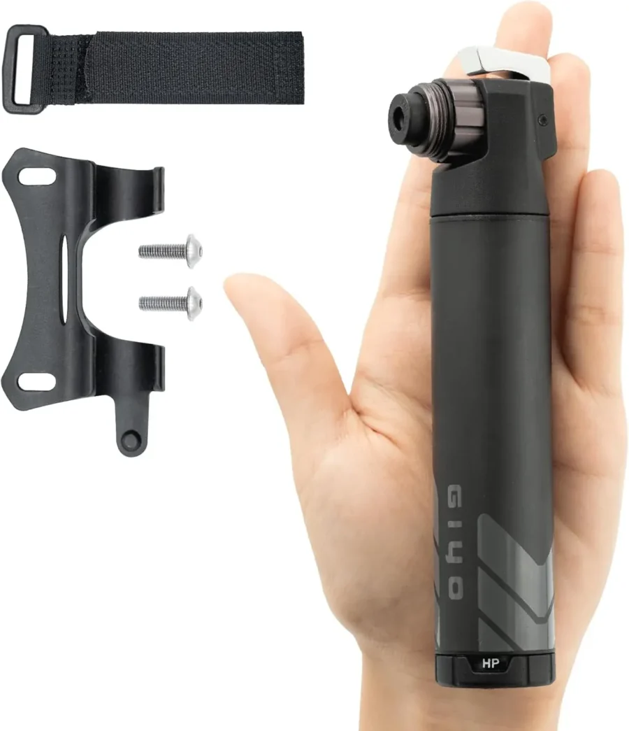 Inflador Giyo Gm-45t 80cc Clever Twin Valvúla Aluminio