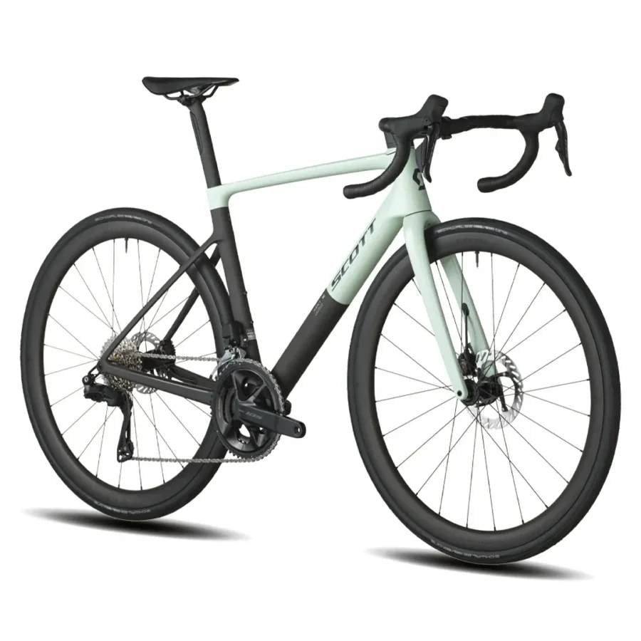 Bicicleta Scott Addict RC 30 Carbon Shimano 105 Di2 12V. (Green mint)