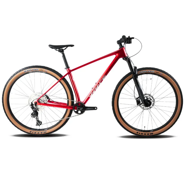 Bicicleta X-race MTB carbon Magna con bloqueo 12v Deore 29 Roja"