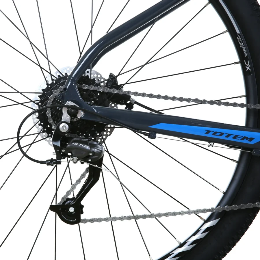 Bicicleta Totem TR9 9V Shimano Altus H. C/Bloqueo 29er Azul/Celeste