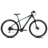 Bicicleta MTB Upland 2X8V Frenos Hidráulicos H. Suspensión 29er (Negra/Celeste)