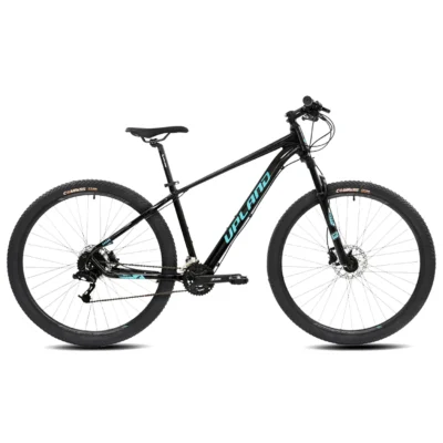 Bicicleta MTB Upland 2X8V Frenos Hidráulicos H. Suspensión 29er (Negra/Celeste)