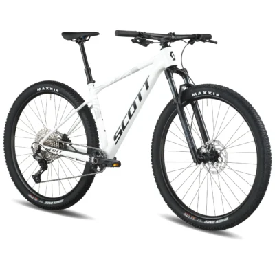 Bicicleta Scott Scale 940 Aluminio Deore 12V. H. Rocxkshox Judy 29 (Blanca)