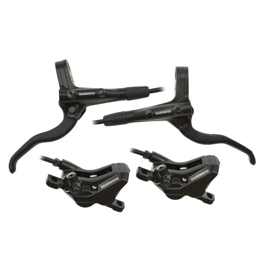 Set Freno Hidraulico Económico Shimano 4 pistones BL-M4100/BR-MT420