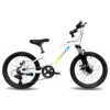 Bicicleta Trinx MTB 985 7V. Frenos Disco H. Suspensión 20" Blanca