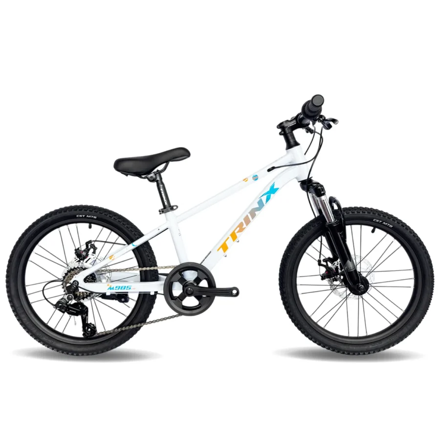 Bicicleta Trinx MTB 985 7V. Frenos Disco H. Suspensión 20"  Light  Blue