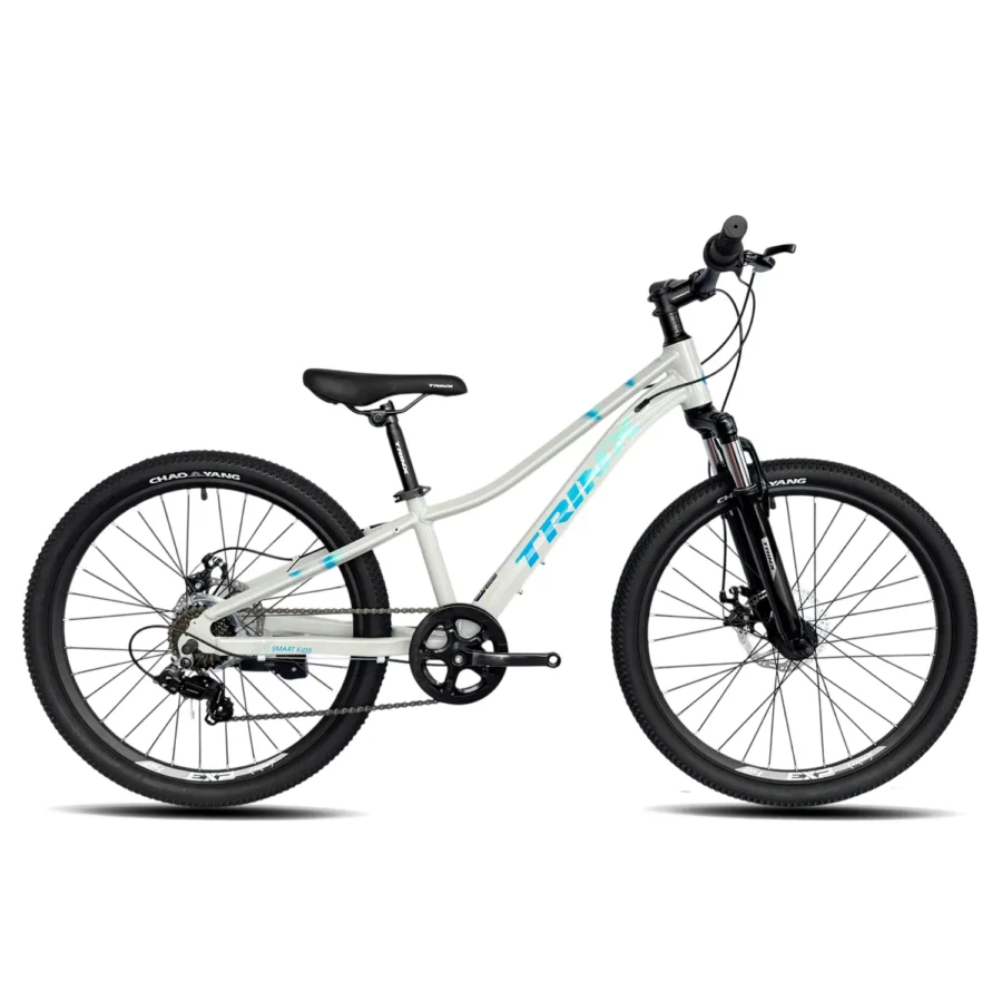 Bicicleta Trinx MTB Smart 7V. Frenos Disco H. Suspensión 24"  Grey-Blue