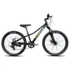 Bicicleta Trinx MTB Smart 7V. Frenos Disco H. Suspensión 24"  Black Green
