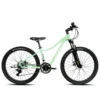 Bicicleta Trinx MTB Smart 7V. Frenos Disco H. Suspensión 26" White Green White