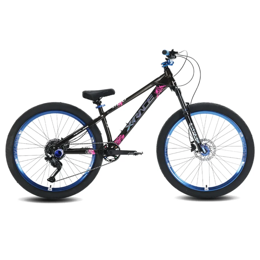 APEX_2 Bicicleta XRace Apex Stunt Shimano 9V Suspension 26″ Negra