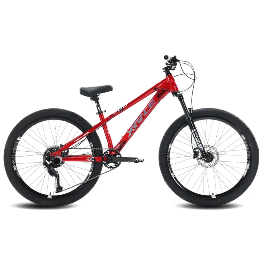 Bicicleta XRace Apex Stunt Shimano 9V Suspension 26″ Roja