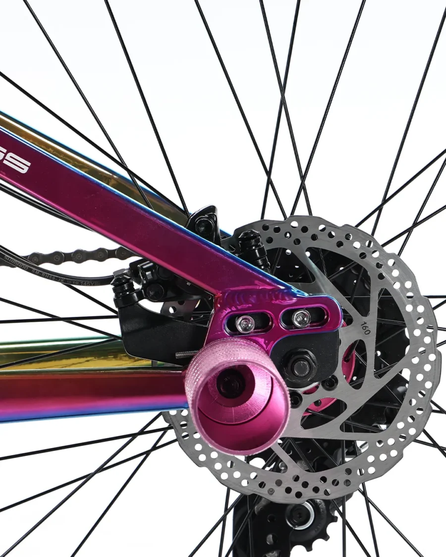 Bicicleta X-Race Apex Stunt Shimano 9V Suspension 26″ Tornasol