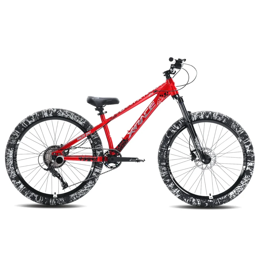 Bicicleta XRace Apex Stunt Micronew  9V Suspension 26″ Roja