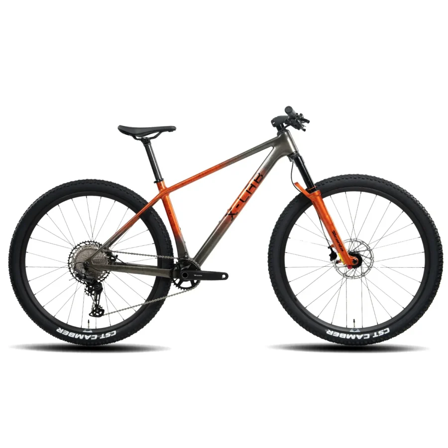 Bicicleta MTB Xlab MT5 Carbon Shimano Deore 12V. H.Branta 29er Orange